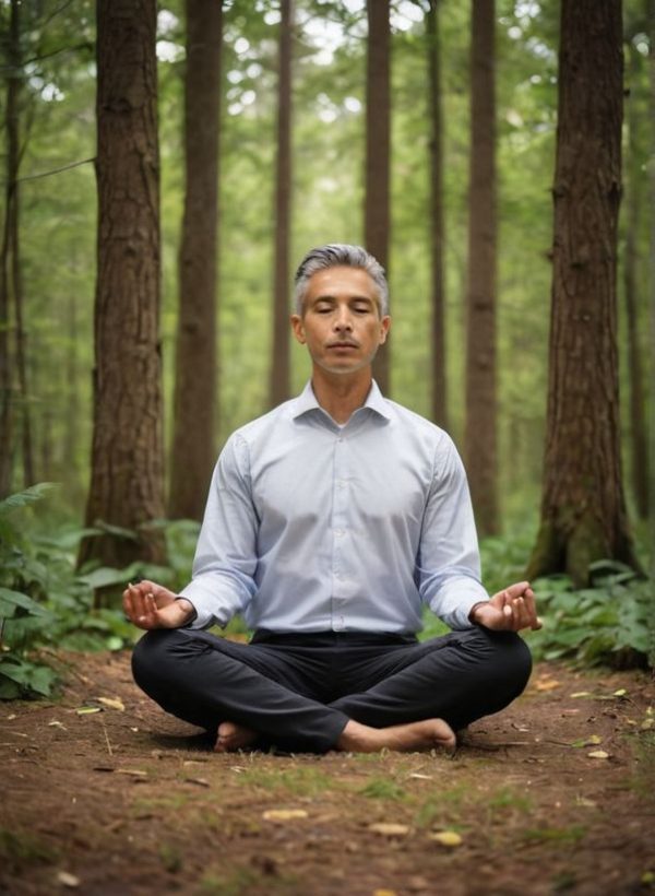 long office hallway tunnel view with gall doors on the sides